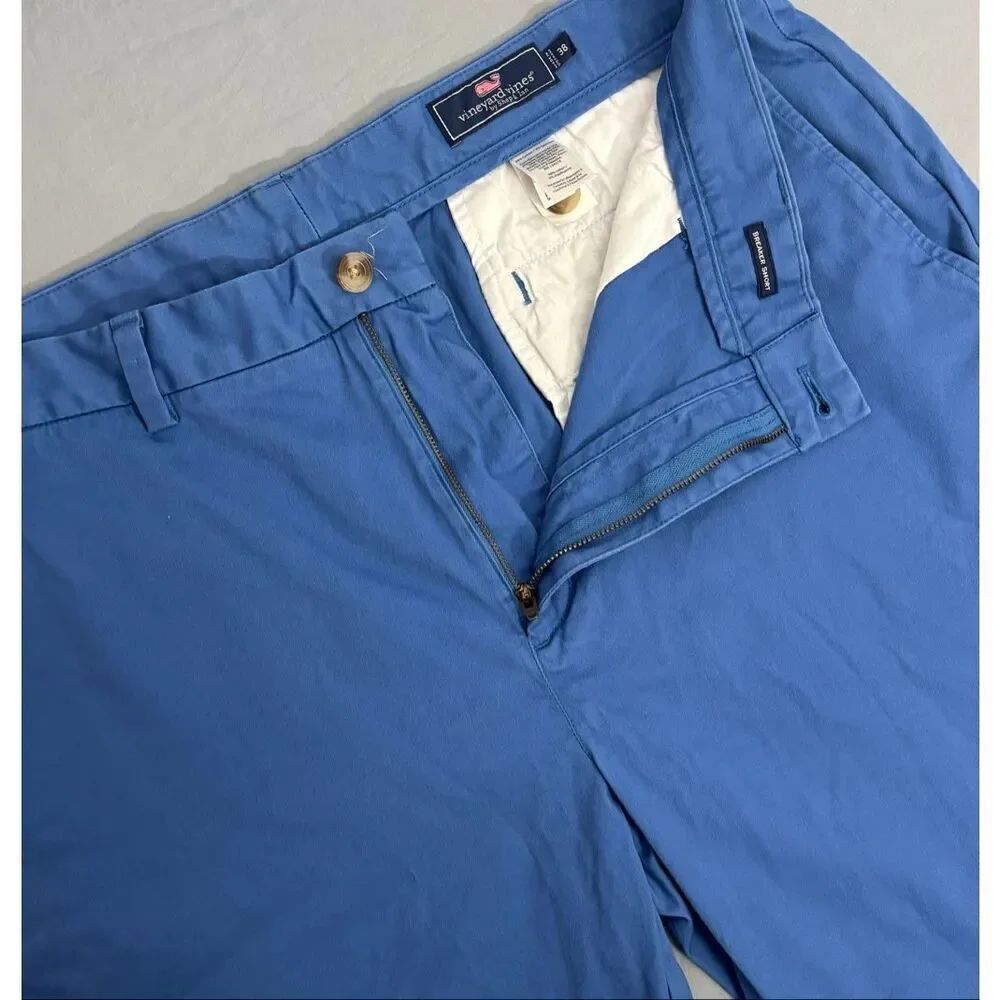 Vineyard Vines Breaker Performance Shorts Mens 38 Blue Preppy